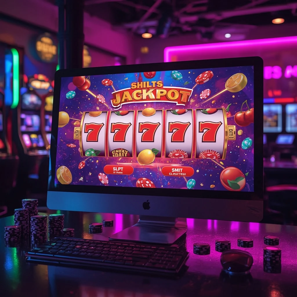 tragamonedas en la pantalla AMUNRA CASINO